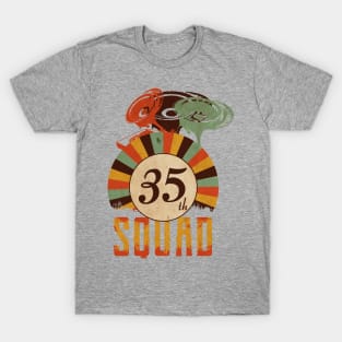 35th anniversary music squad, birthday gift vintage T-Shirt